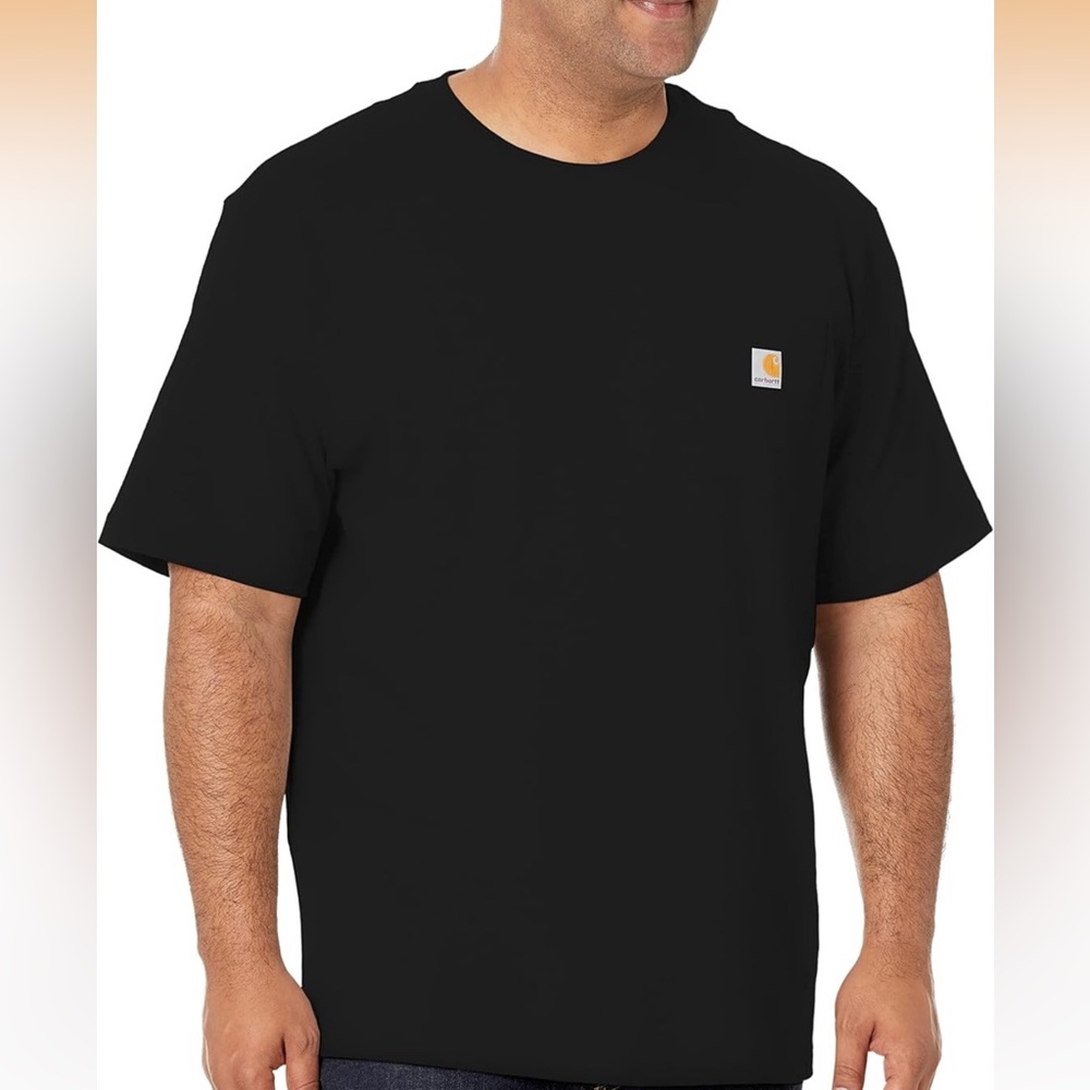 Carhartt Men's Loose Fit Heavyweight Short-Sleeve Pocket T-Shirt Size XLT